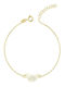 Lysea Women's Chain Bracelet in Gold-Plated Silver
