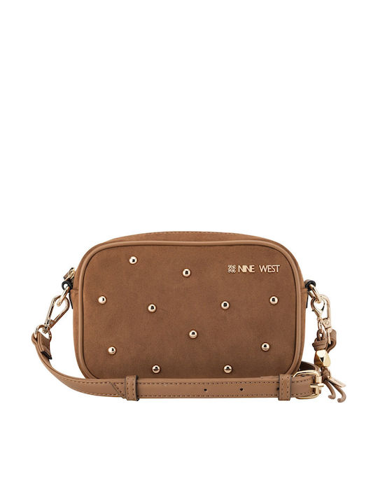Daciana Fabric Women's Crossbody / Handbag Tabac Brown