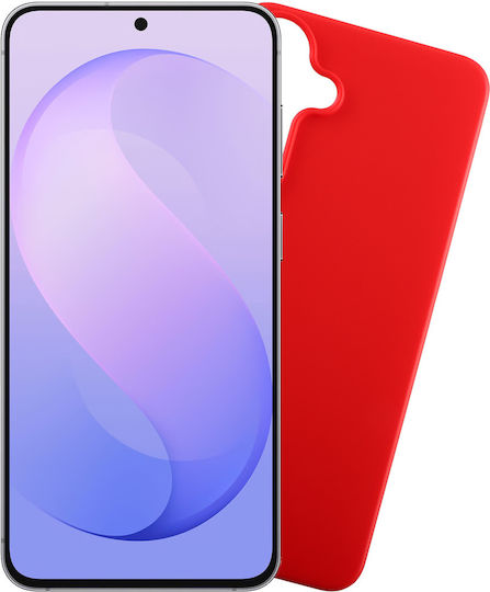 Volte-Tel Silikon TPU Hülle Samsung S26 FE 5G S741 6,7 Zoll Kamera-Schutz Rot Volte-Tel