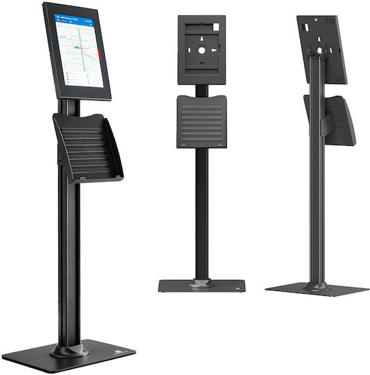 Maclean Mc-960 B Tabletständer für den Boden mit Schloss 3