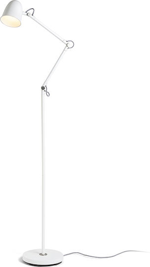 Rendl Light Studio Danny Floor Lamp with E14 Lamp Holder White