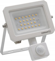 Osram Wasserdichter LED Flutlichter 20W Natürliches Weiß 4000K mit Bewegungssensor IP65 Osram Wasserdichter LED Flutlichter 20W Natürliches Weiß 4000K mit Bewegungssensor IP65