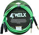 Welx Cablu XLR Mamă - XLR Mamă Negru 1,5 m CTM-SERIE-1.5M