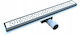 Hydroland Duschrinne aus Edelstahl mit 5,2 mm Auslass und 70 cm Länge