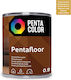 Pentacolor Pentafloor 0,9 l Gelbbraun Glänzend