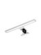 Orno Modern Bathroom Wall Light with Integrated LED and Natural White Light Silver 30x10.5x4 cm