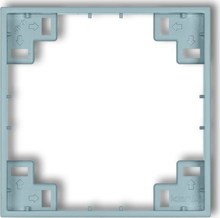 Karlik 2-Position Switch Frame in Blue 48MRP-1