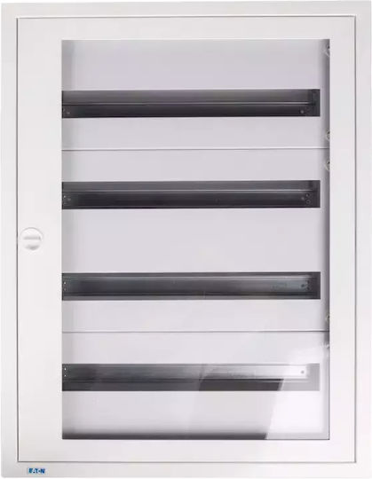 Eaton Wall-Mounted Electrical Distribution Board, 4 Rows, 24 Modules, W590xH770xD134mm