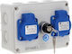 Spamel Wall-Mounted Waterproof Electrical Panel W110xH70xD160mm