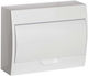 Kanlux Wall Mounted Electrical Fuse Box 1 Row 12 Elements