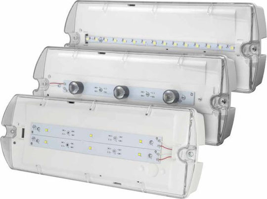 Awex LED Emergency Light Exit with Battery Power Source
