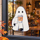 Хелоуин Витрина Coffee Ghost 100x70cm