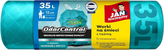 Sarantis Saci Menajeri Parfumați cu Capacitate de 35 l Jan 12 x 59 cm 12 Bucăți Albaștri