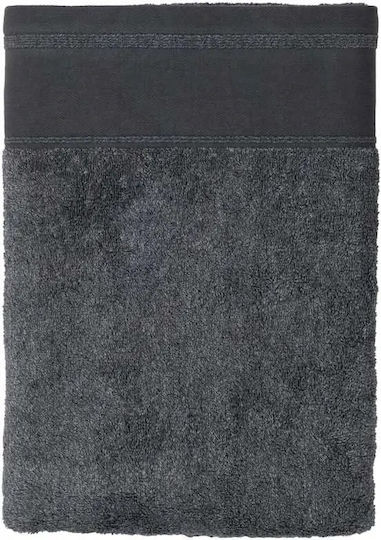 Domoletti Πετσέτα Σώματος Sandal 70x140εκ. Grey Βάρους 550gr/m²