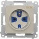 Kontakt-Simon Single Network Socket Mechanism RJ45 DGD1.01/42