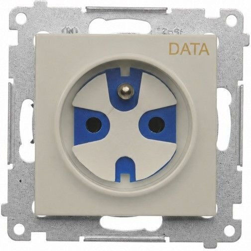Kontakt-Simon Single Network Socket Mechanism RJ45 DGD1.01/42
