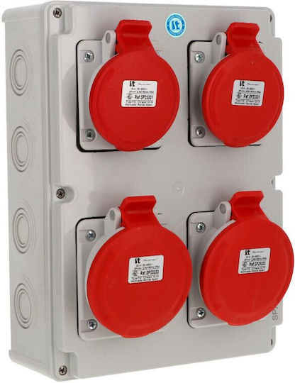 Spamel Industriesteckdose 1-00019-90660