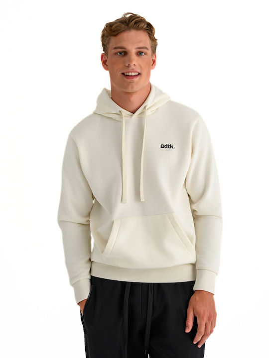 BodyTalk Ecru Hoodie Sweatshirt