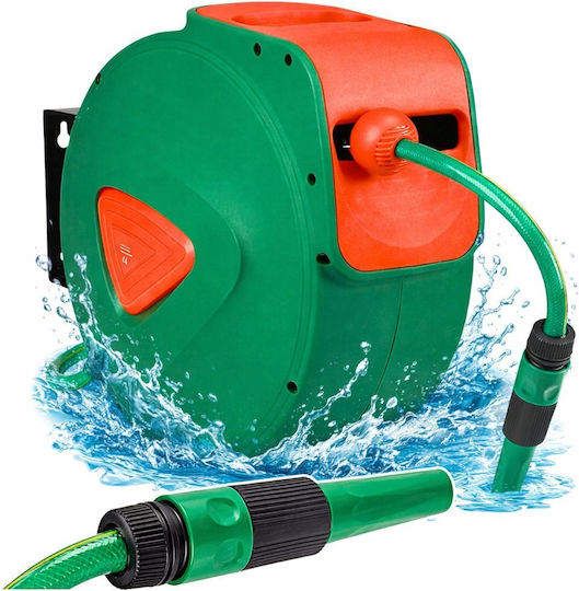 Lean Toys Automatische Gartenschlauchboxen mit Schlauch 30m