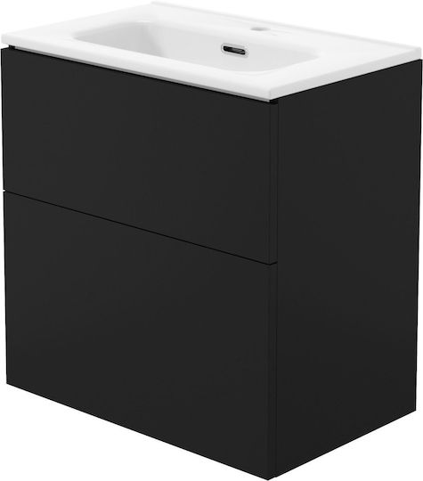 Deante Waschtisch Mit Waschbecken B60xT60xH38,5cm Weiß