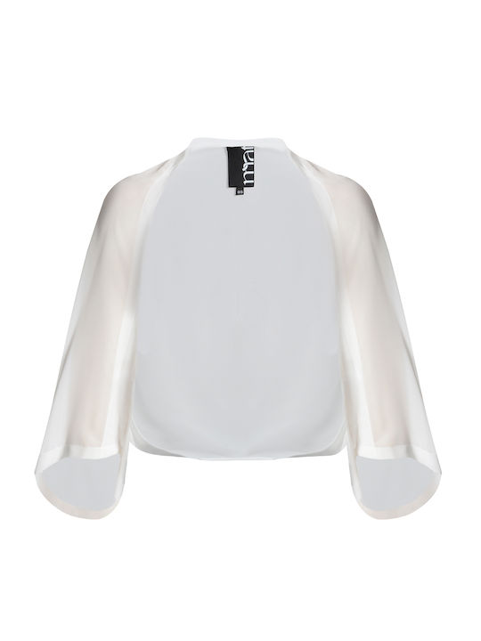 Mat Fashion Bolero für Damen in Ecru 8601.1109-...