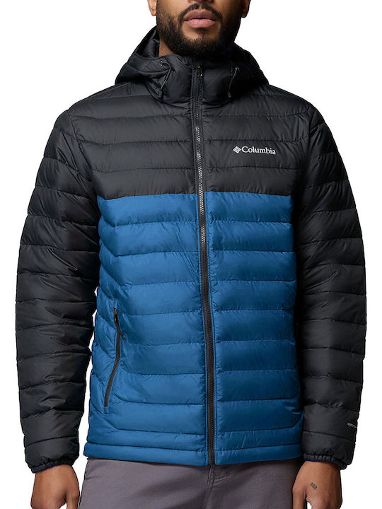Columbia Lite Ii Μπουφάν Αδιάβροχο Navy Μπλε