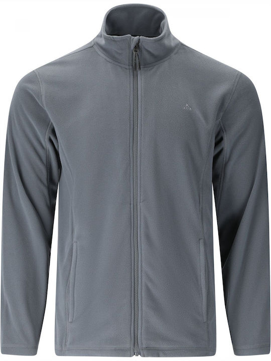 Herren-Fleecejacke Grey Blue