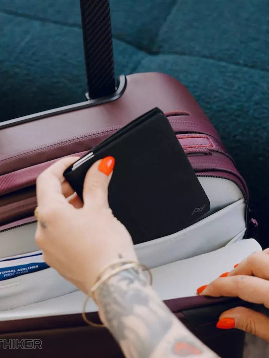 Γυναικείο Πορτοφόλι Ταξιδιωτικό με RFID Μωβ