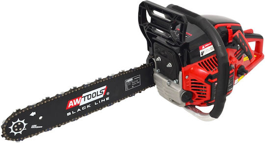 AWTools CS580B Gasoline Chainsaw 3.1hp 6.1kg with 40cm Bar