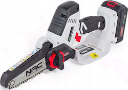 NAC Battery Pruning Chainsaw 1x2Ah 18V 1.35kg with 15.2cm Bar