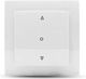 Geyer Recessed Wall Shutter Switch One-Way Without Frame White