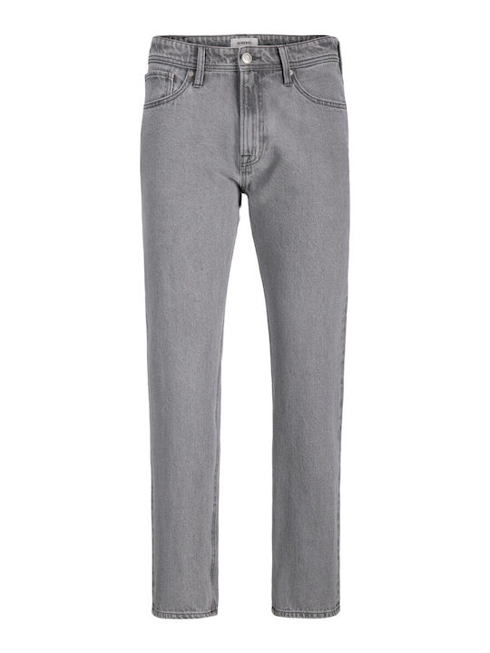 Herrenjeans Relaxed Straight Fit Grau