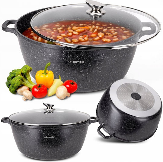 Lumarko Oală Adâncă din Aluminiu Turnat 18,5 l / 40 cm
