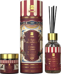 Hiskin Zest Carousel Candle + Mulled Wine Diffuser 1261986