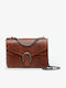 Leather Women's Shoulder Bag Suede Brown