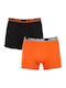 Ανδρικά Μποξεράκια Orangeade/black 2Pack