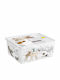 Kis Transparente Kunststoff-Aufbewahrungsbox mit Deckel 40x34x17 cm