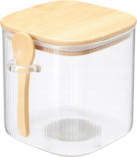 Excellent Houseware Sugar / Coffee / Tea Jar with Transparent Glass Lid 750ml