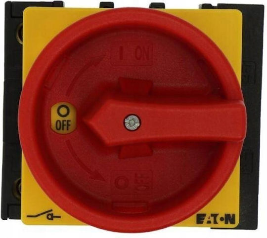 Eaton Τετραπολικό Μπουτόν Ράγας 400V 40A