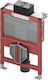 Tece Built-in Metal Corner Low-Pressure Toilet Cistern