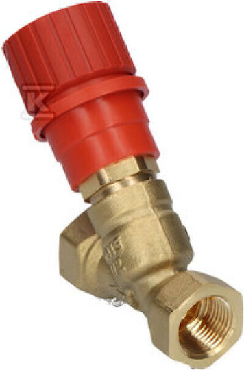 Honeywell Двупътна Предпазна Клапа ½" от Месинг за Бойлер