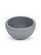e-exoplismos Orb Runde Servierschale aus Melamin, Grau, Durchmesser 8 cm