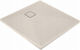 Deante Square Granite Shower Tray 80x80cm Grey