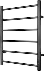 Electric Towel Rail 80W 71.5x54cm Black Electric Towel Rail 80W 71.5x54cm Black