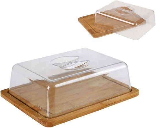 Beretti Suprafață de Tăiat pentru Pâine din Lemn Transparentă 24x18cm