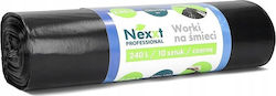 Nexxt 240L Capacity Black Trash Bags 10 pcs