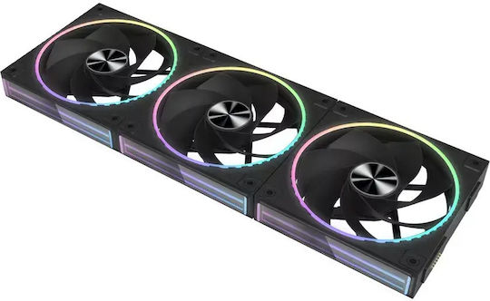 Zm-df 120R Вентилатор за компютърна кутия (67.34cfm) Без LED осветление 3 бр. Черен