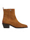 Damen-Stiefeletten Braun