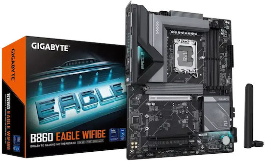 B860 Eagle WIFI6E 1.0 Motherboard ATX με Intel 1851 Socket