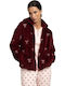 Admas Damen-Winterrobe in Bordeaux
